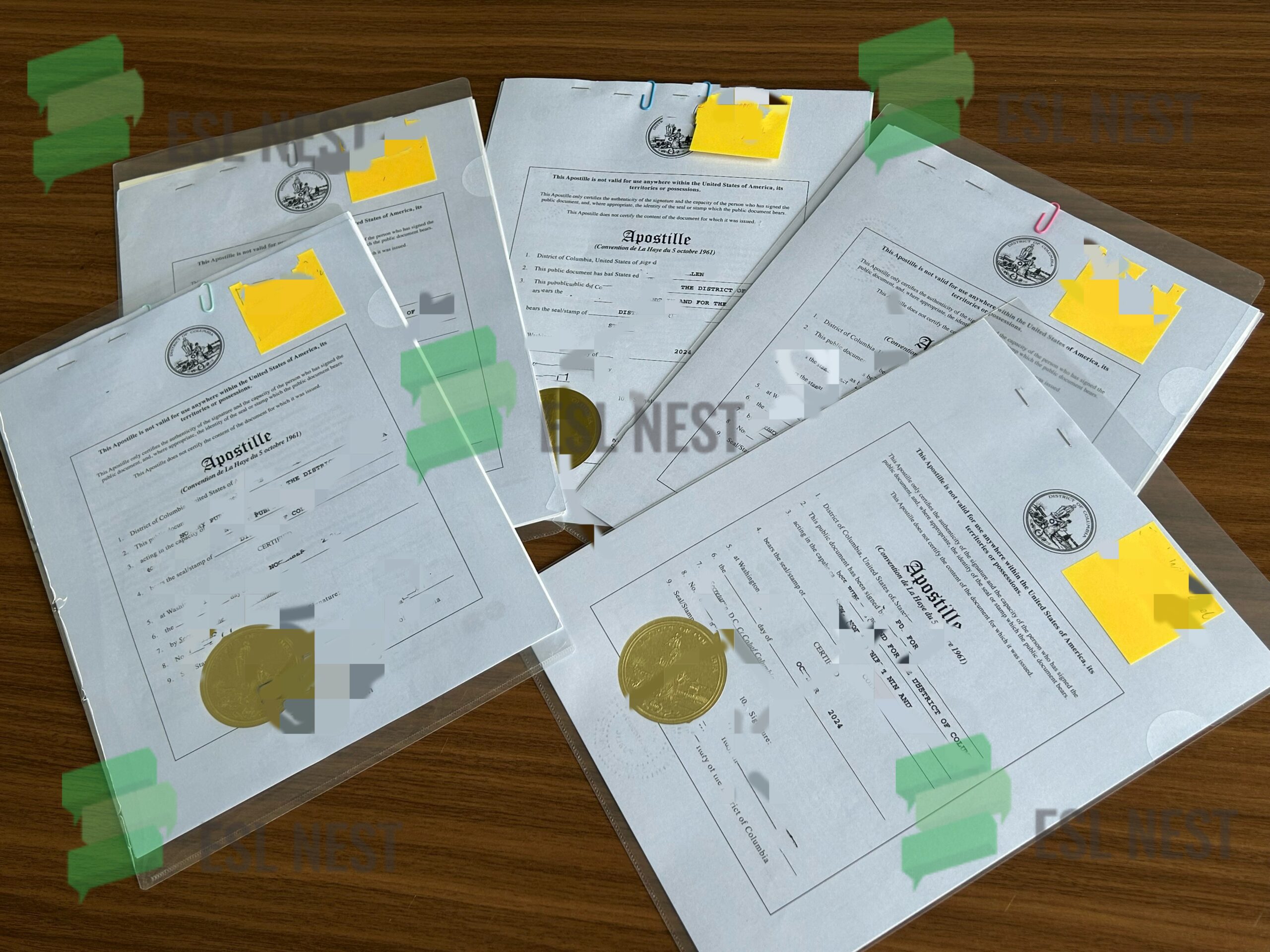 apostille documents for teaching in china